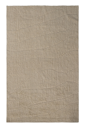 Cream Hand-Tufted Area Rug | Andrew Martin Peak | Oroa.com