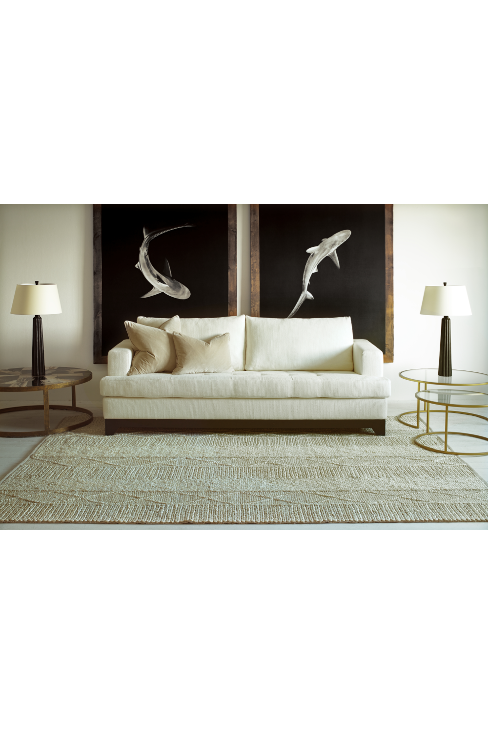 Braided Natural Fibers Rug | Andrew Martin Slalom | Oroa.com