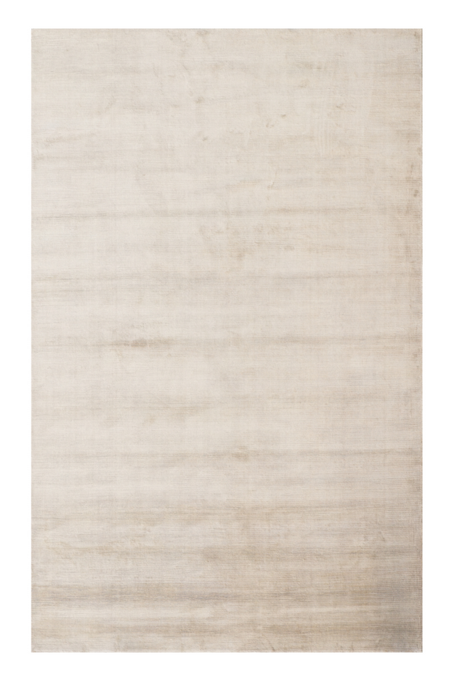 Cream Viscose Area Rug | Andrew Martin Avalanche | Oroa.com