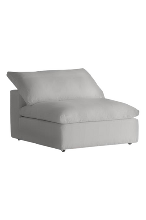 Chalk White Linen Sectional Sofa Jnr | Andrew Martin Truman | OROA