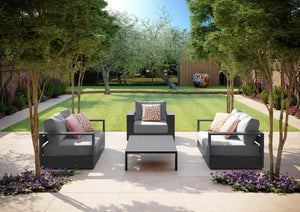 Gray Modern Outdoor Sofa | Andrew Martin Bora | OROA