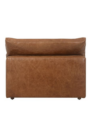 Camel Leather Sectional Sofa Jnr | Andrew Martin Truman | Oroa.com