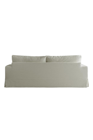 White Linen Classic Sofa | Andrew Martin Strand | Oroa.com