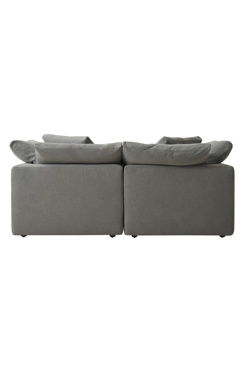 Gray Cotton Sectional Sofa L | Andrew Martin Truman | Oroa.com