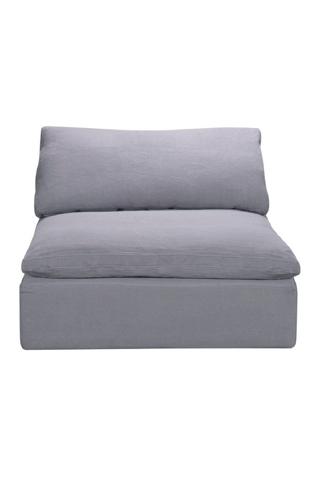 Gray Cotton Sectional Sofa Jnr | Andrew Martin Truman | Oroa.com