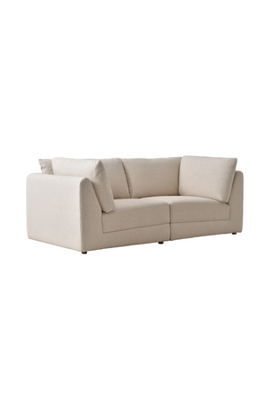 Neutral Linen Sectional Sofa | Andrew Martin Bundum | Oroa.com