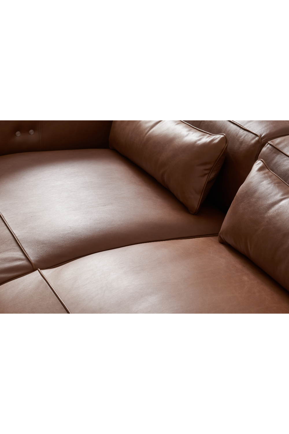 Brown Leather Electric Reclining Sofa | Andrew Martin Franklin | Oroa.com