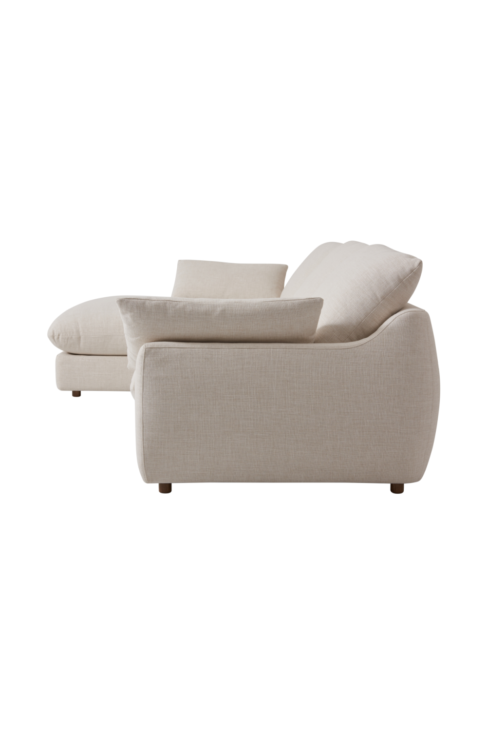 Neutral Linen Corner Sofa | Andrew Martin Fulton | Oroa.com