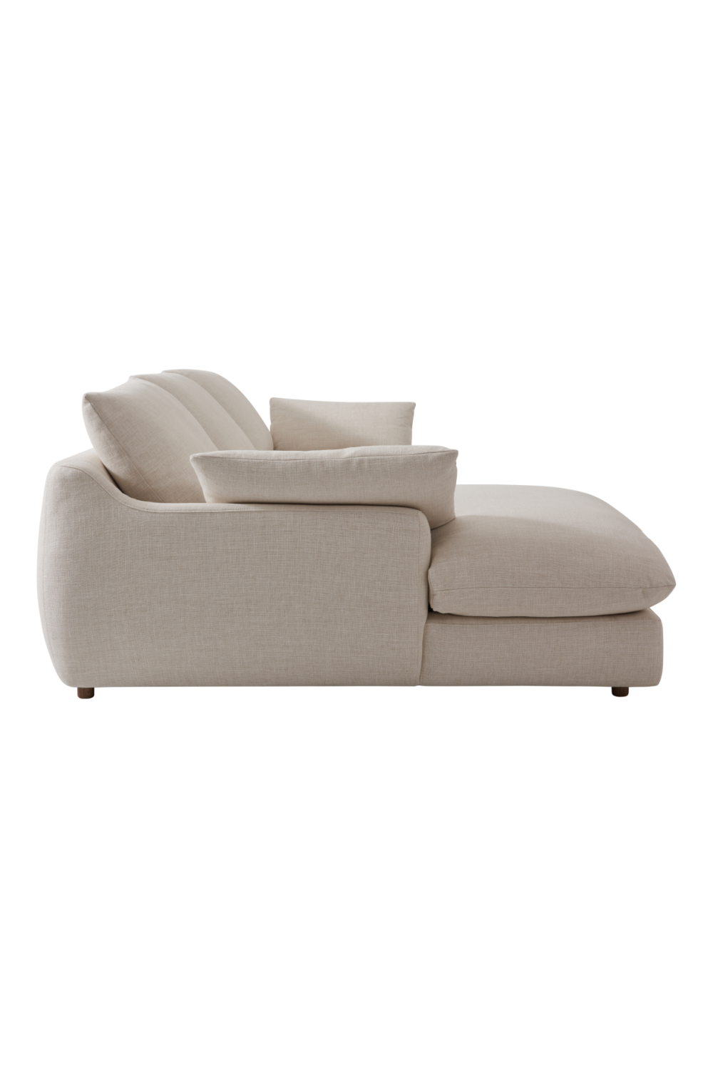 Neutral Linen Corner Sofa | Andrew Martin Fulton | Oroa.com