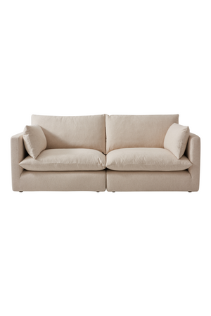 Cream Linen Sectional Sofa | Andrew Martin Clinton | Oroatrade.com