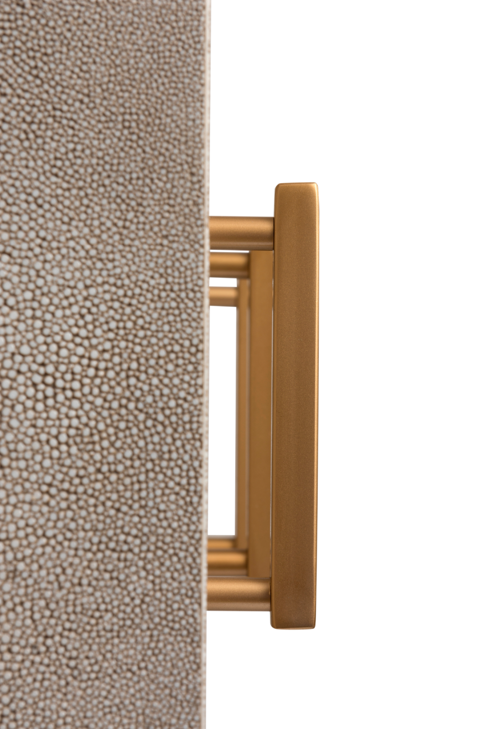 Cream Shagreen Side Chest | Andrew Martin Jasper | OROA