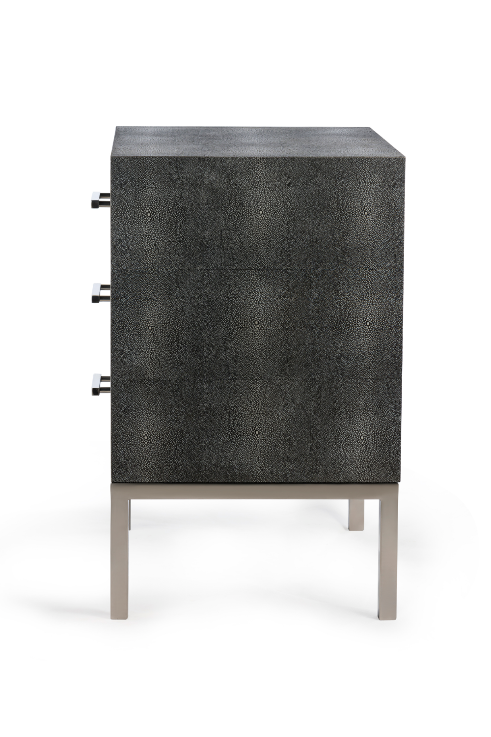 Gray Shagreen Side Chest | Andrew Martin Jasper | OROA