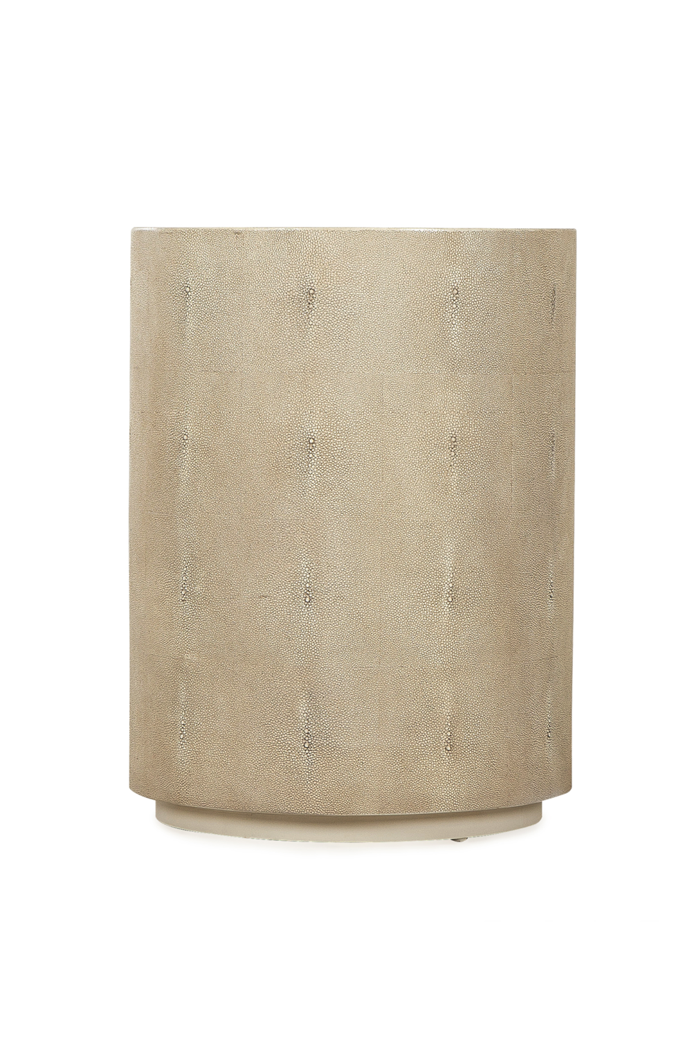 Ivory Shagreen Cylindrical Side Table L | Andrew Martin Braden | OROA