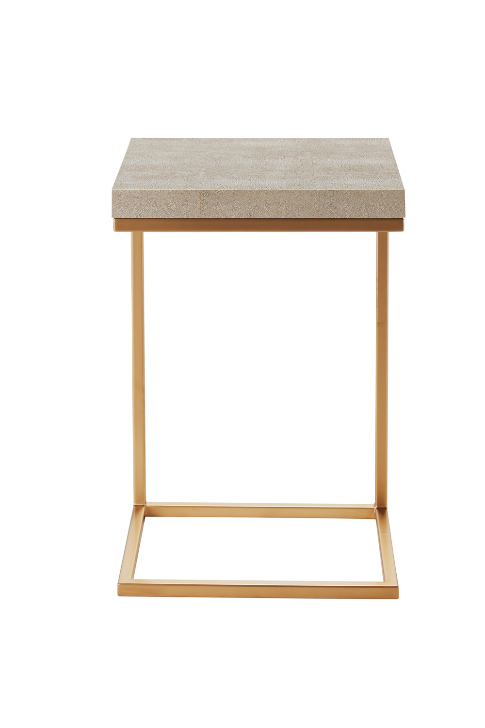 Cream Shagreen Side Table | Andrew Martin Ashley | OROA