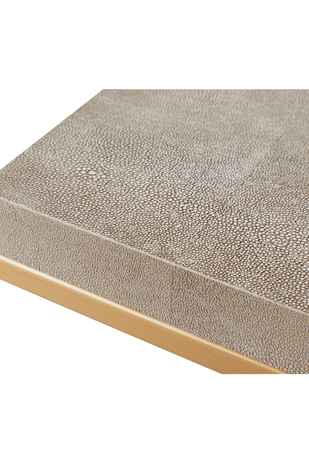 Cream Shagreen Side Table | Andrew Martin Ashley | OROA