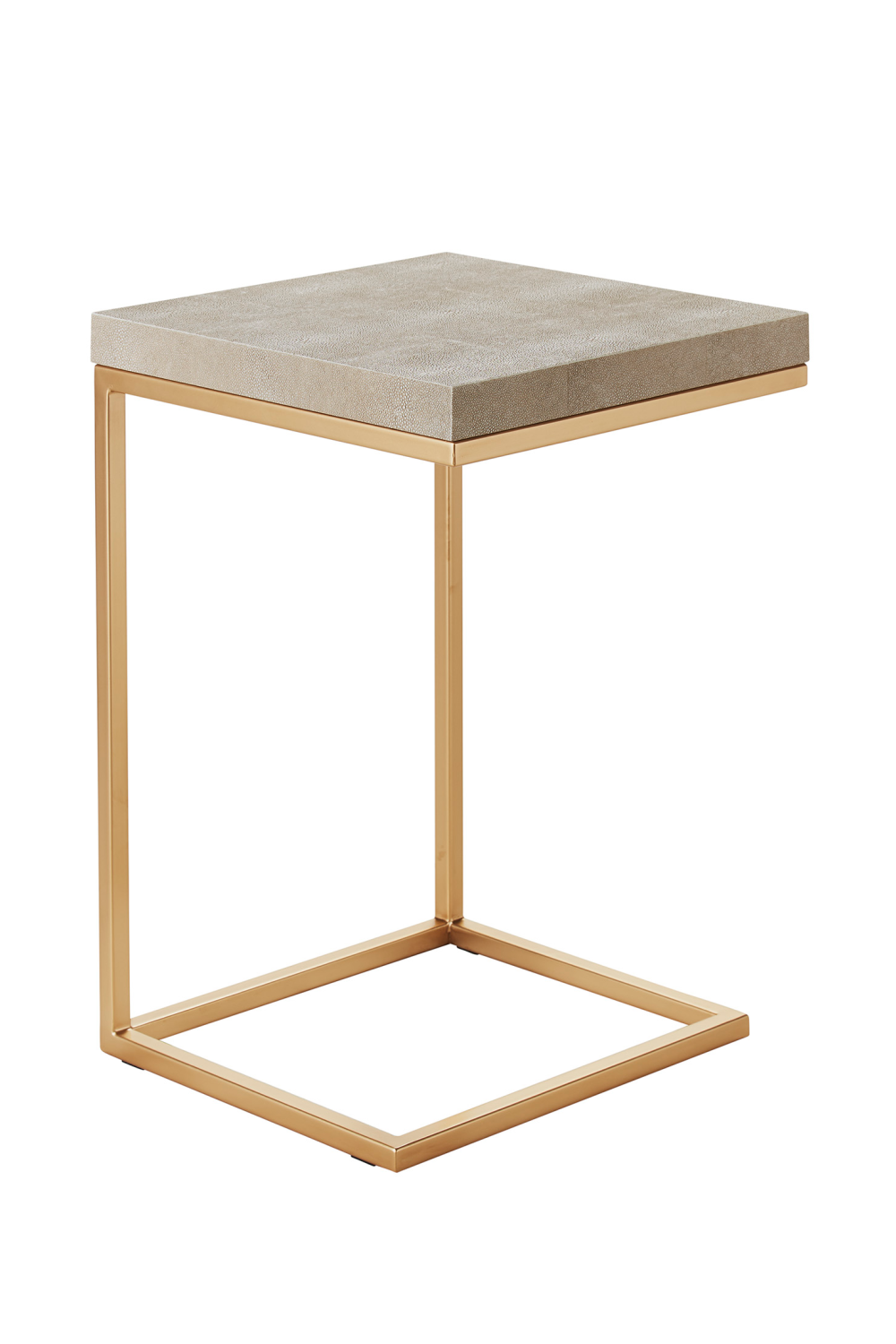 Cream Shagreen Side Table | Andrew Martin Ashley | OROA