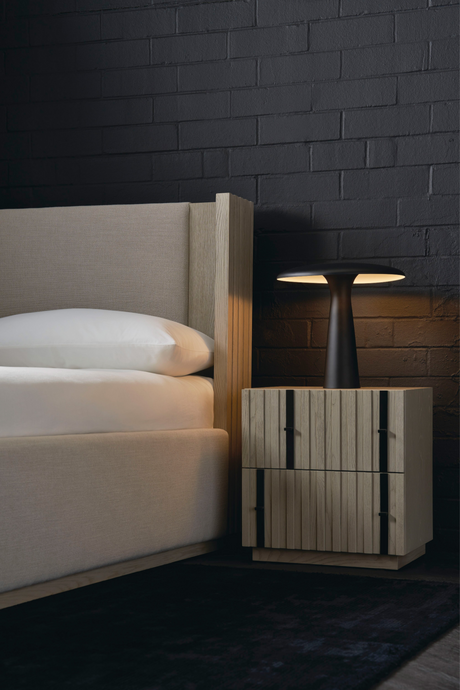   Wooden 2-Drawer Bedside Table | Oroa.com