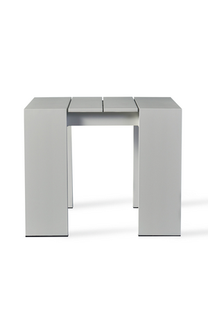 Slatted Wood Outdoor Side Table | Andrew Martin Harlyn | OROA