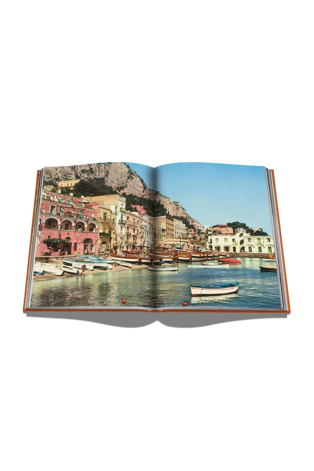 Travel Linen Hardcover Book | Assouline Capri Dolce Vita | Oroa.com