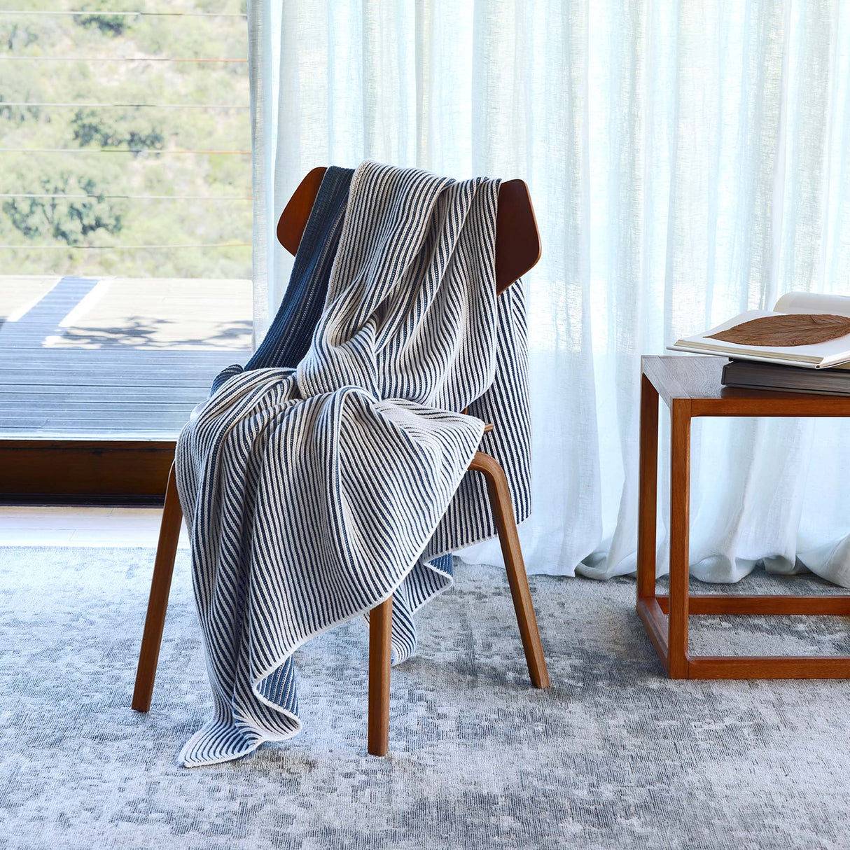 Cotton Yarn Throw Blanket | Amalia Home Anamar | Oroa.com