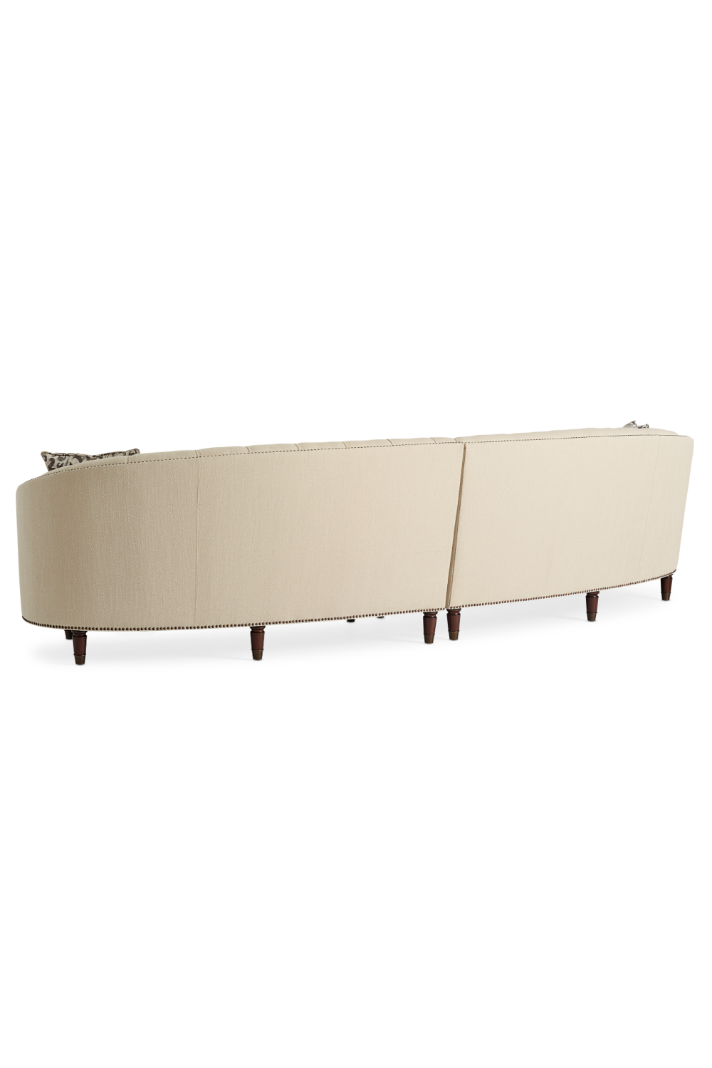 Nail-Trimmed Tufted Sofa | Caracole Laf | Oroa.com