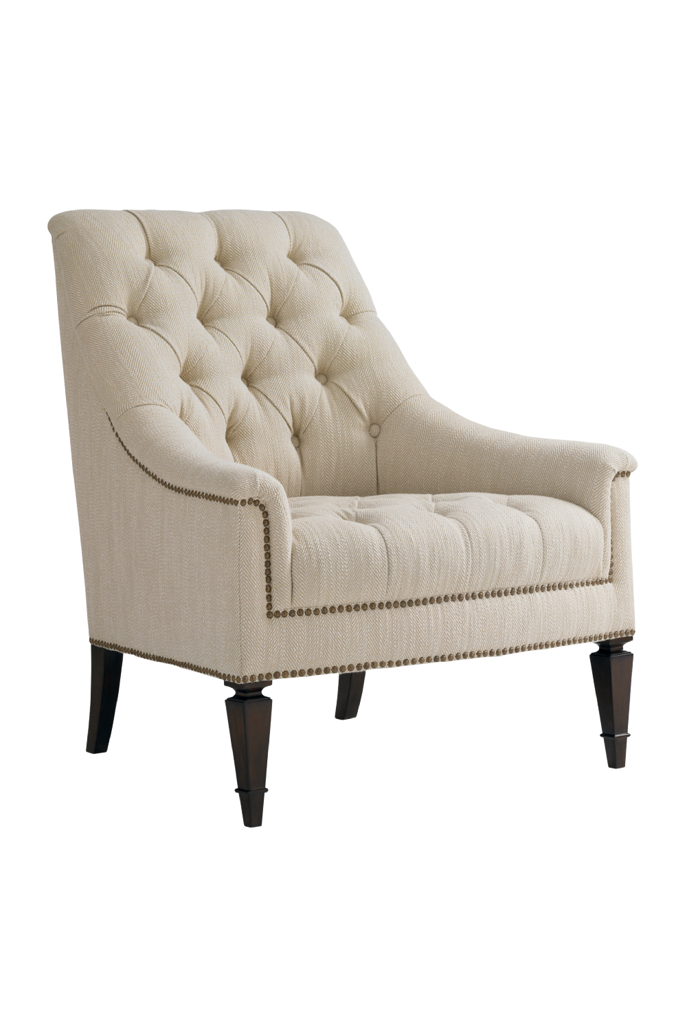 Tufted Lounge Chair | Caracole Classic Elegance | Oroa.com