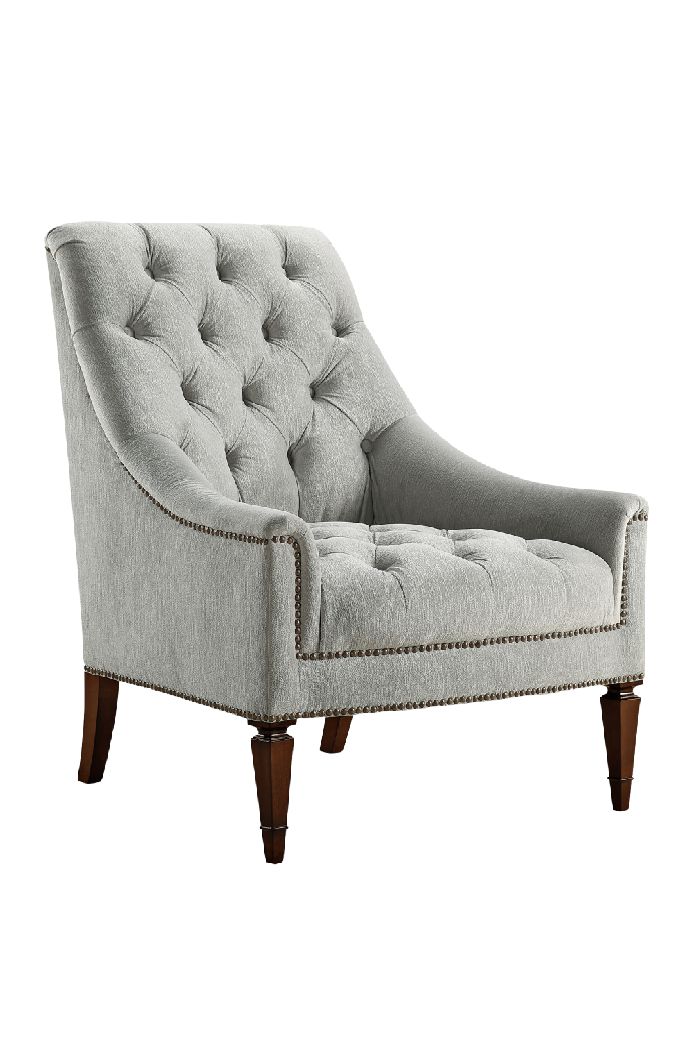 Tufted Lounge Chair | Caracole Classic Elegance | Oroa.com