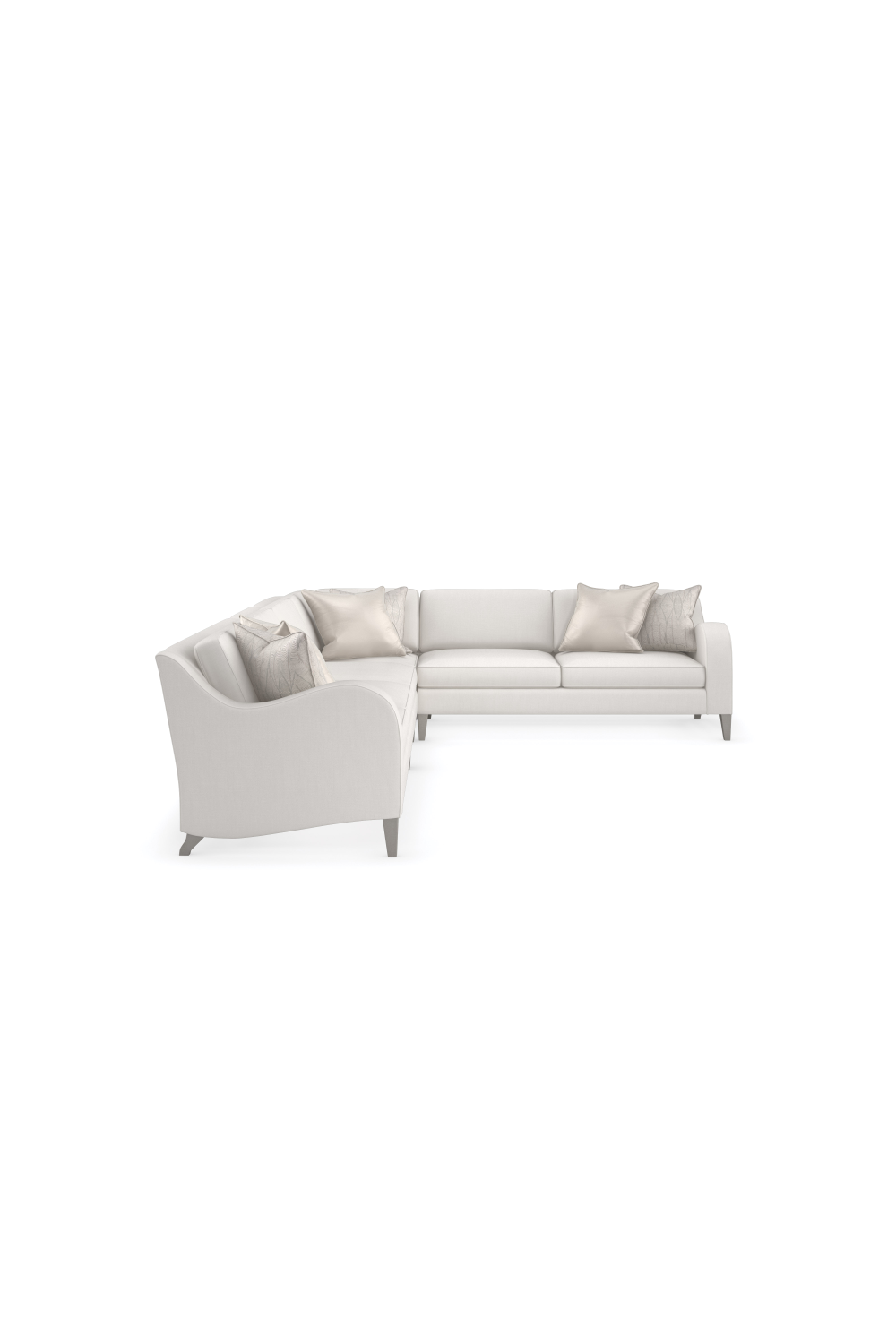 Cream Corner Sofa | Caracole Victoria | Oroa.com