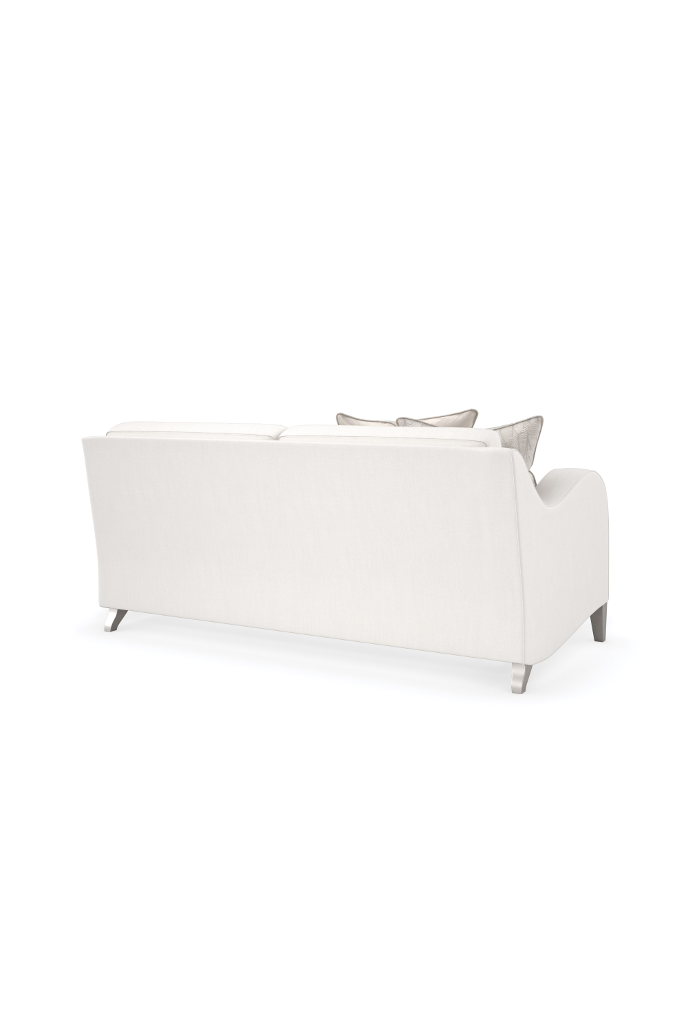 Cream Modern Loveseat | Caracole Victoria | Oroa.com