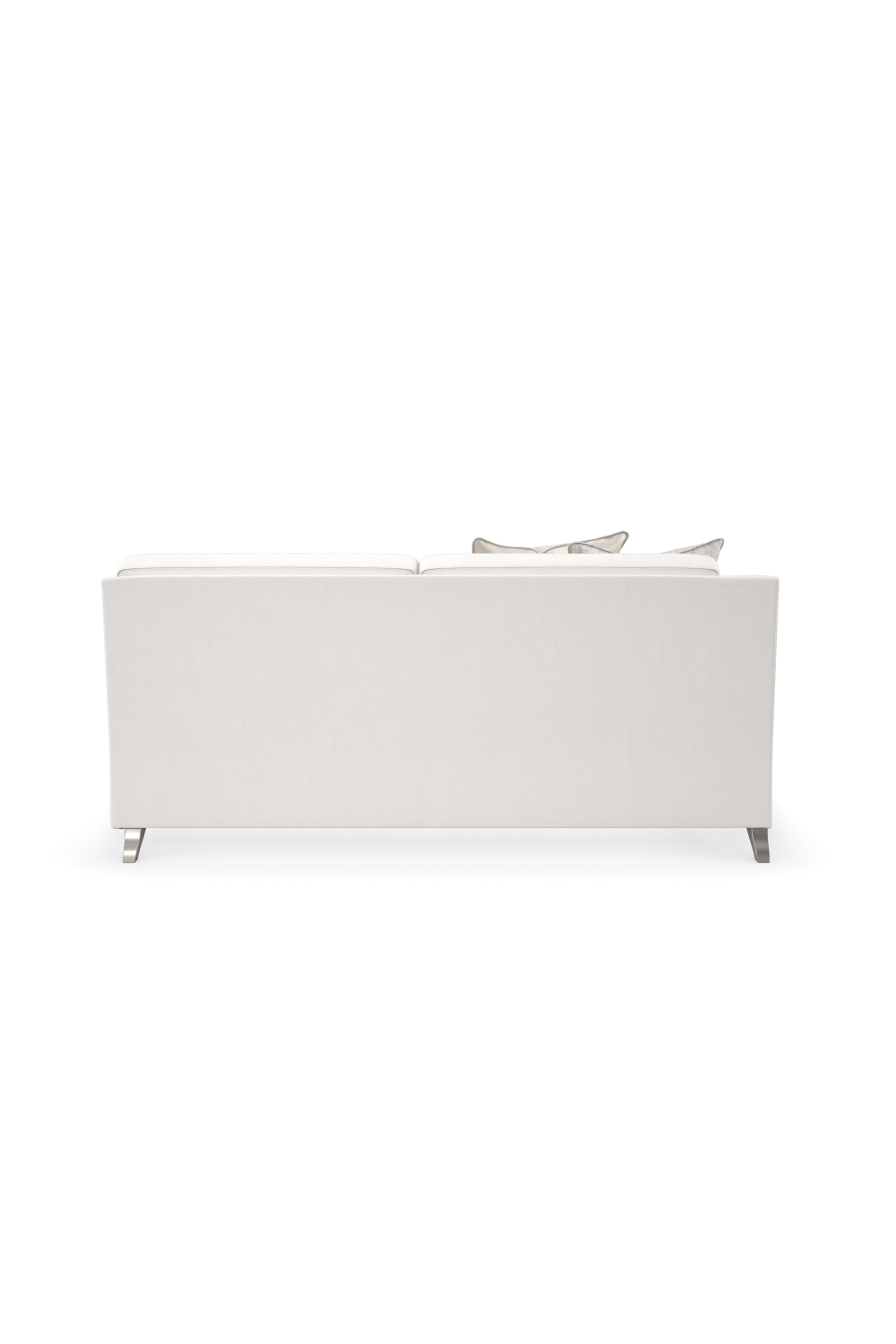 Cream Modern Loveseat | Caracole Victoria | Oroa.com