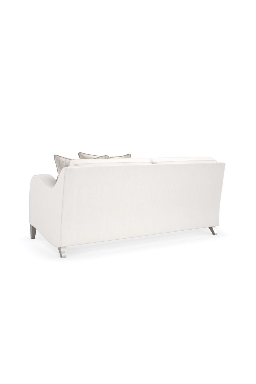 Cream Modern Loveseat | Caracole Victoria | Oroa.com