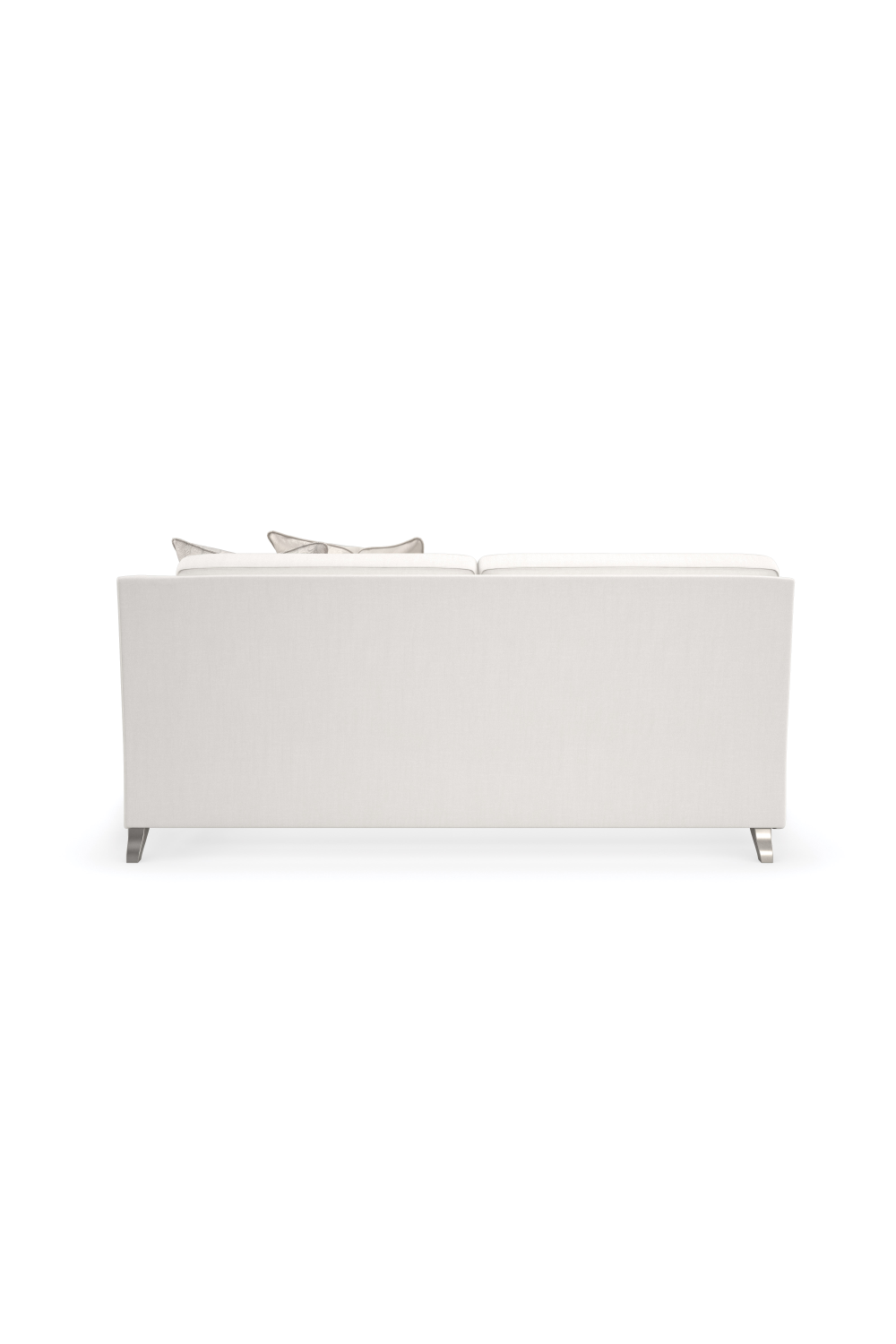 Cream Modern Loveseat | Caracole Victoria | Oroa.com