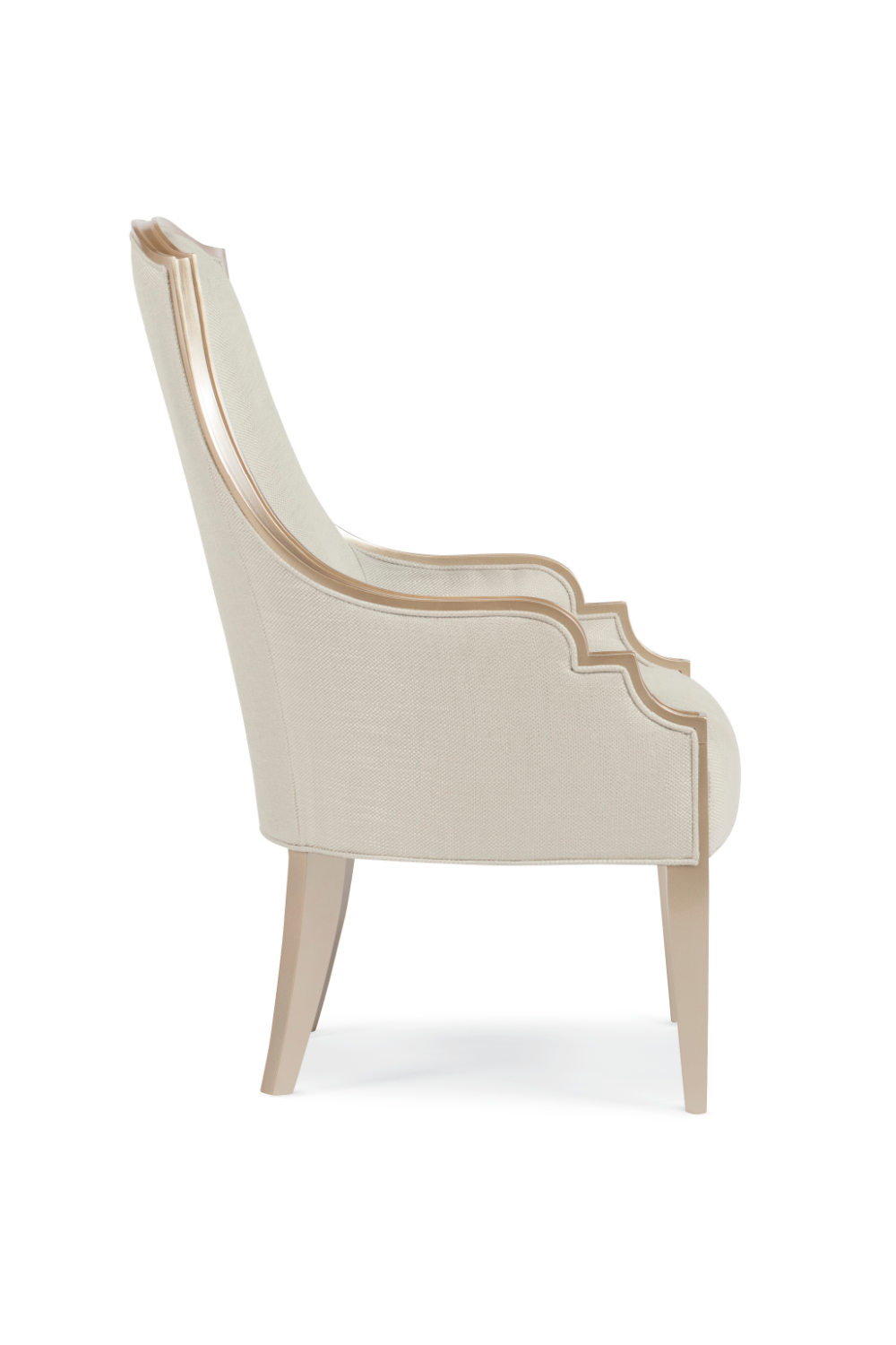 Cream Bouclé Armchair | Caracole Adela | Oroa.com