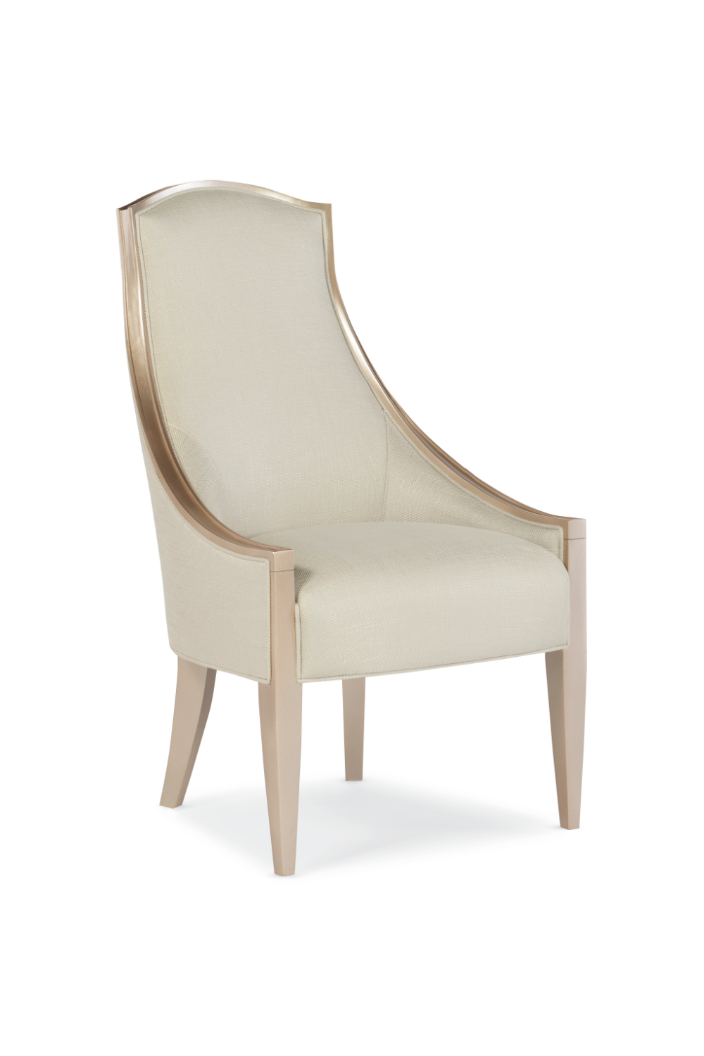 Cream Bouclé Side Chair | Caracole Adela | Oroa.com