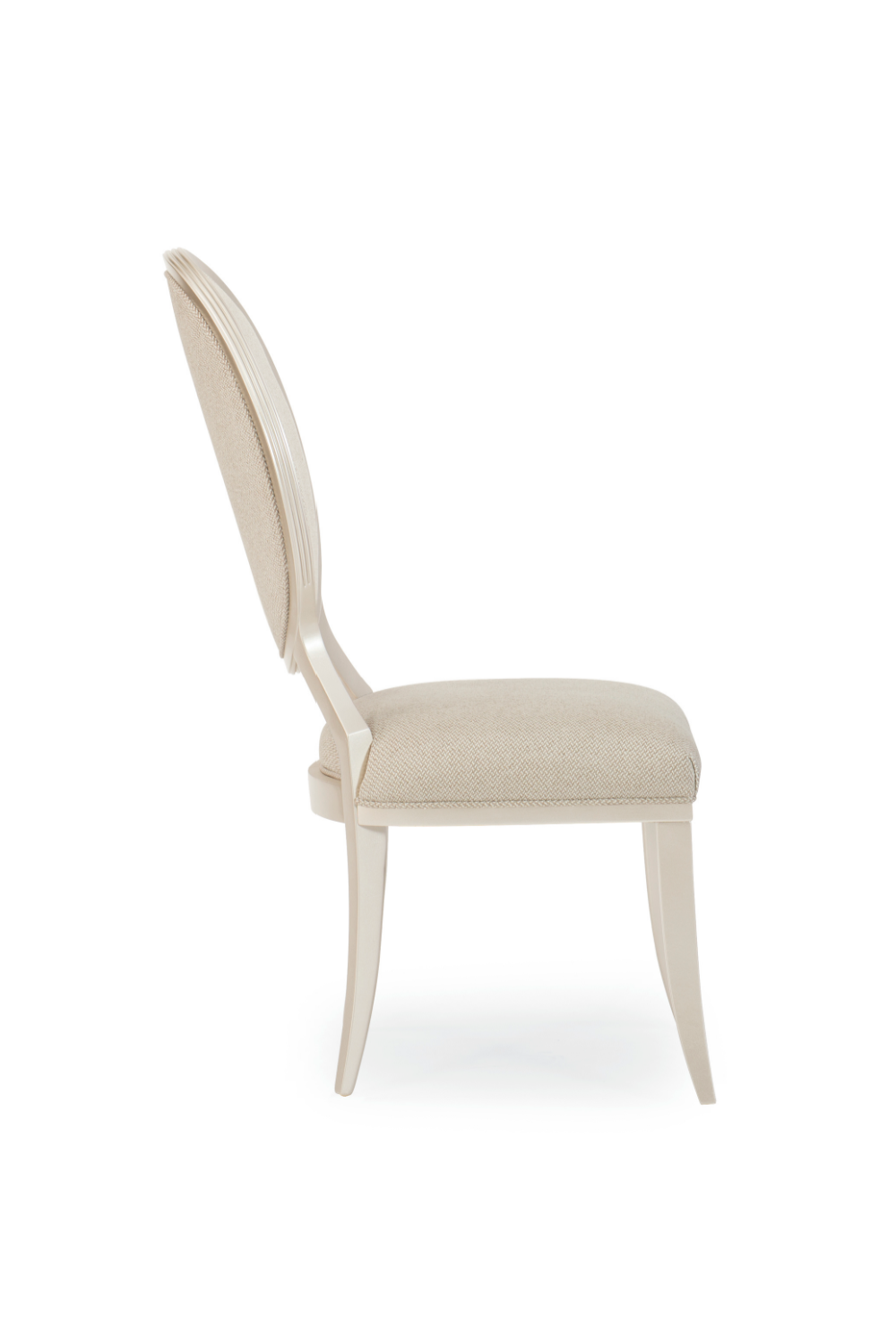 Neutral Tweed Side Chair (2) | Caracole Avondale | Oroa.com