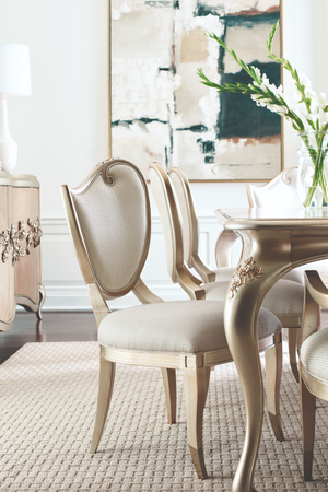 Silkscreened Extendable Dining Table | Caracole Rectangle | Oroa.com