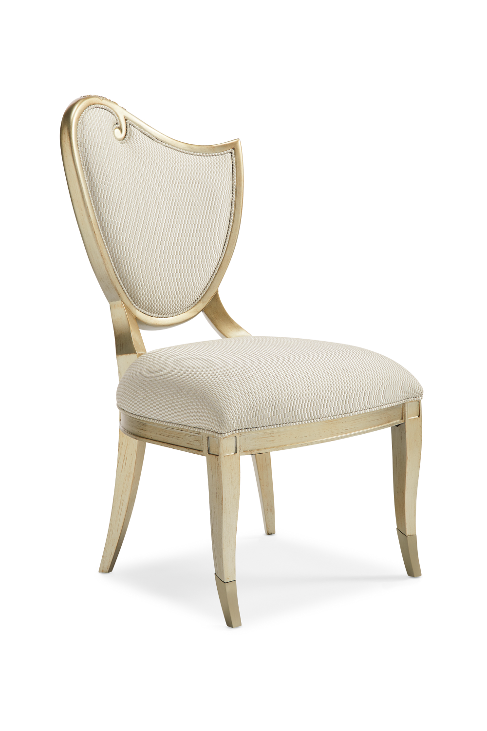 Gold-Framed Side Chair (2) | Caracole Fontainebleau | Oroa.com