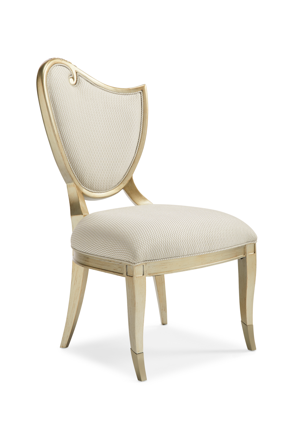   Gold-Framed Side Chair (2) | Oroa.com