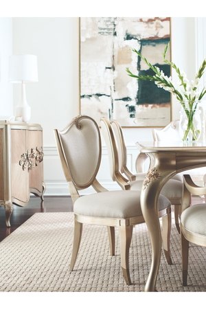 Carved Scroll Side Chair (2) | Caracole | Oroa.com