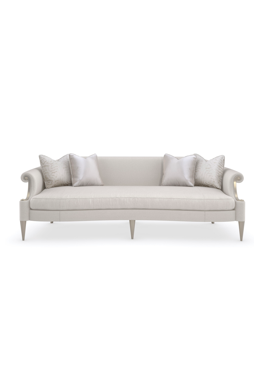 Scroll-Armed Sofa | Caracole Lillian | Oroa.com