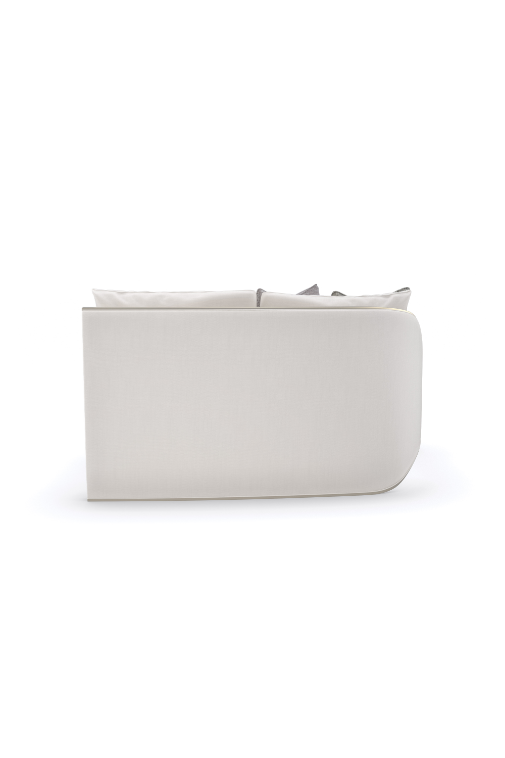 White Chenille Modular Sofa | Caracole Lillian | Oroa.com