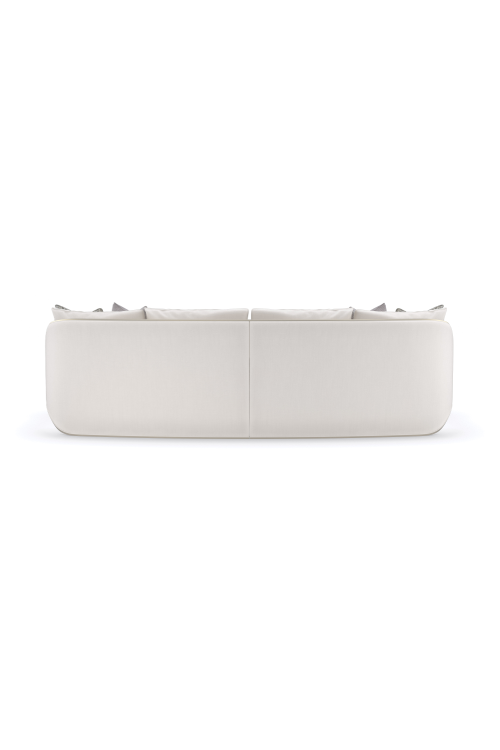 White Chenille Modular Sofa | Caracole Lillian | Oroa.com