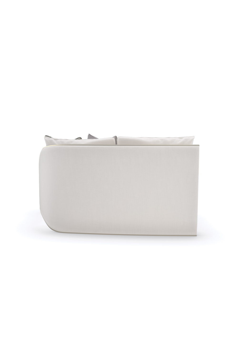 White Chenille Modular Sofa | Caracole Lillian | Oroa.com