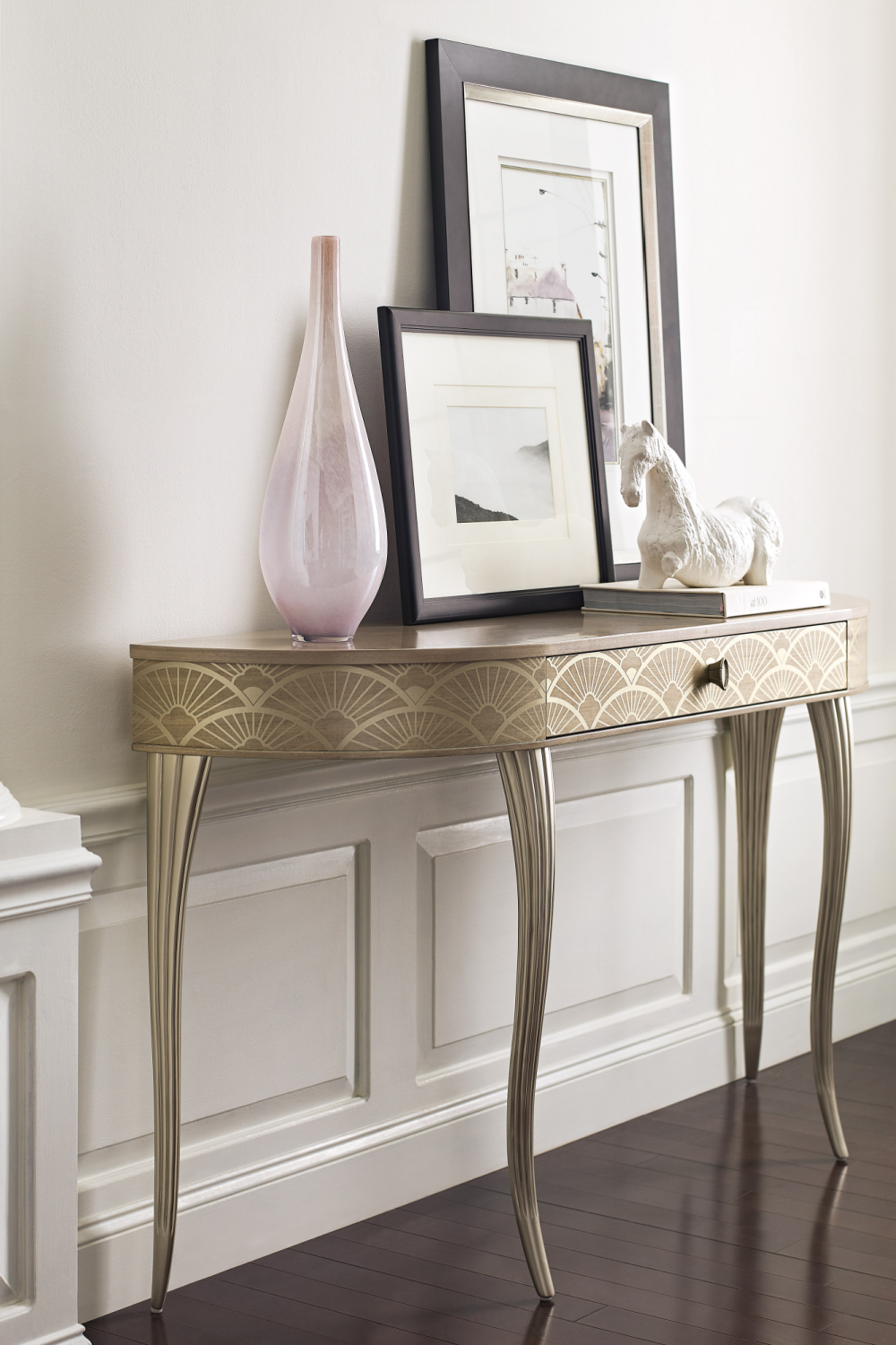 Fan-Motif Console Table | Caracole Lillian | Oroa.com