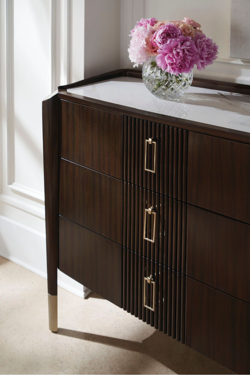 Dark Wood Dresser | Caracole The Oxford | Oroa.com