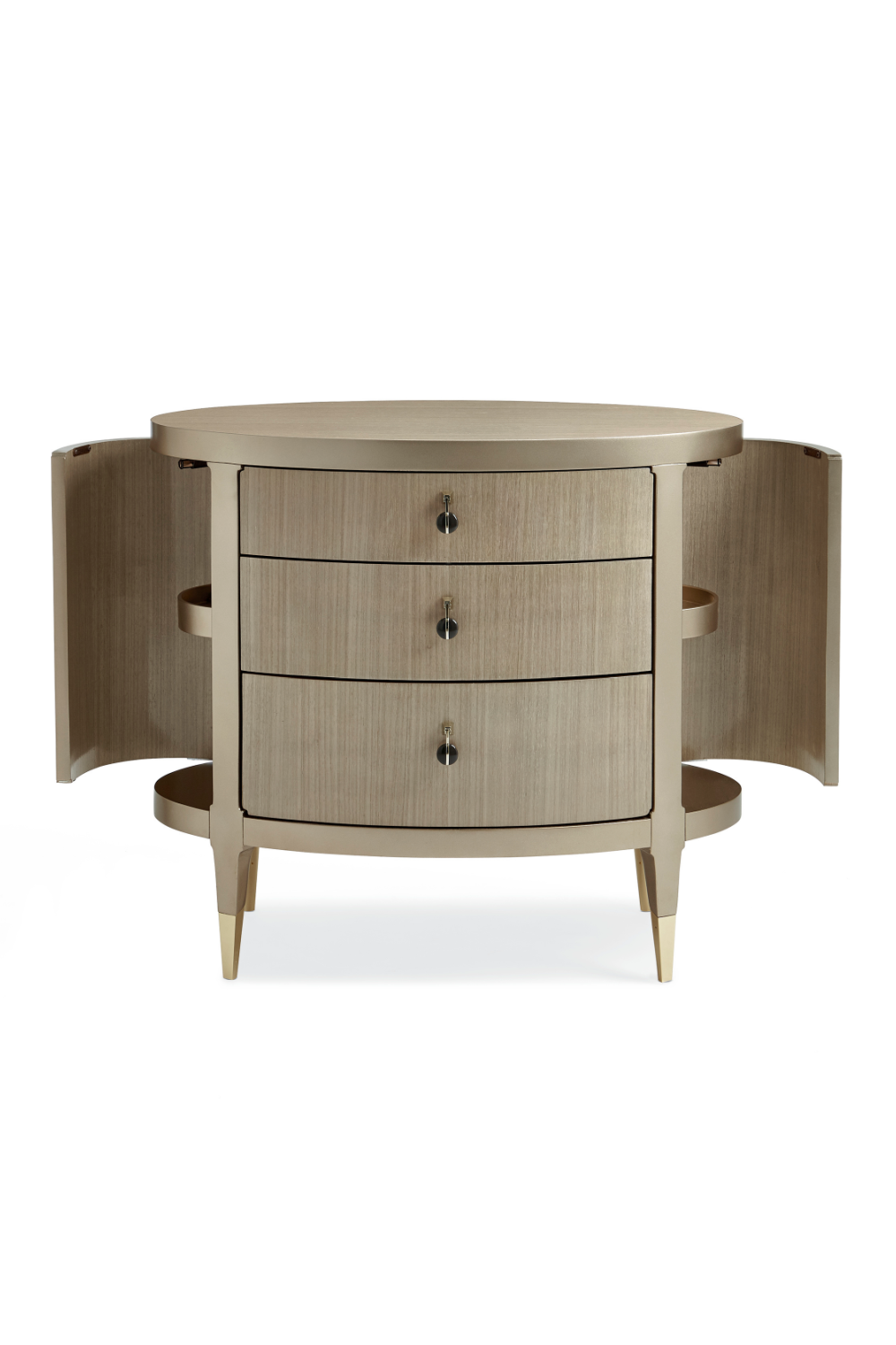 Mid-Century Modern Oval Nightstand | Caracole A Dream Come True | Oroa.com