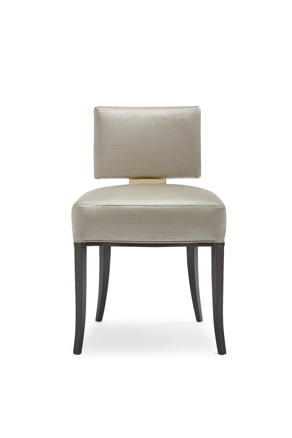 Neutral Sateen Dining Chair | Caracole Reserved Seating | Oroa.com