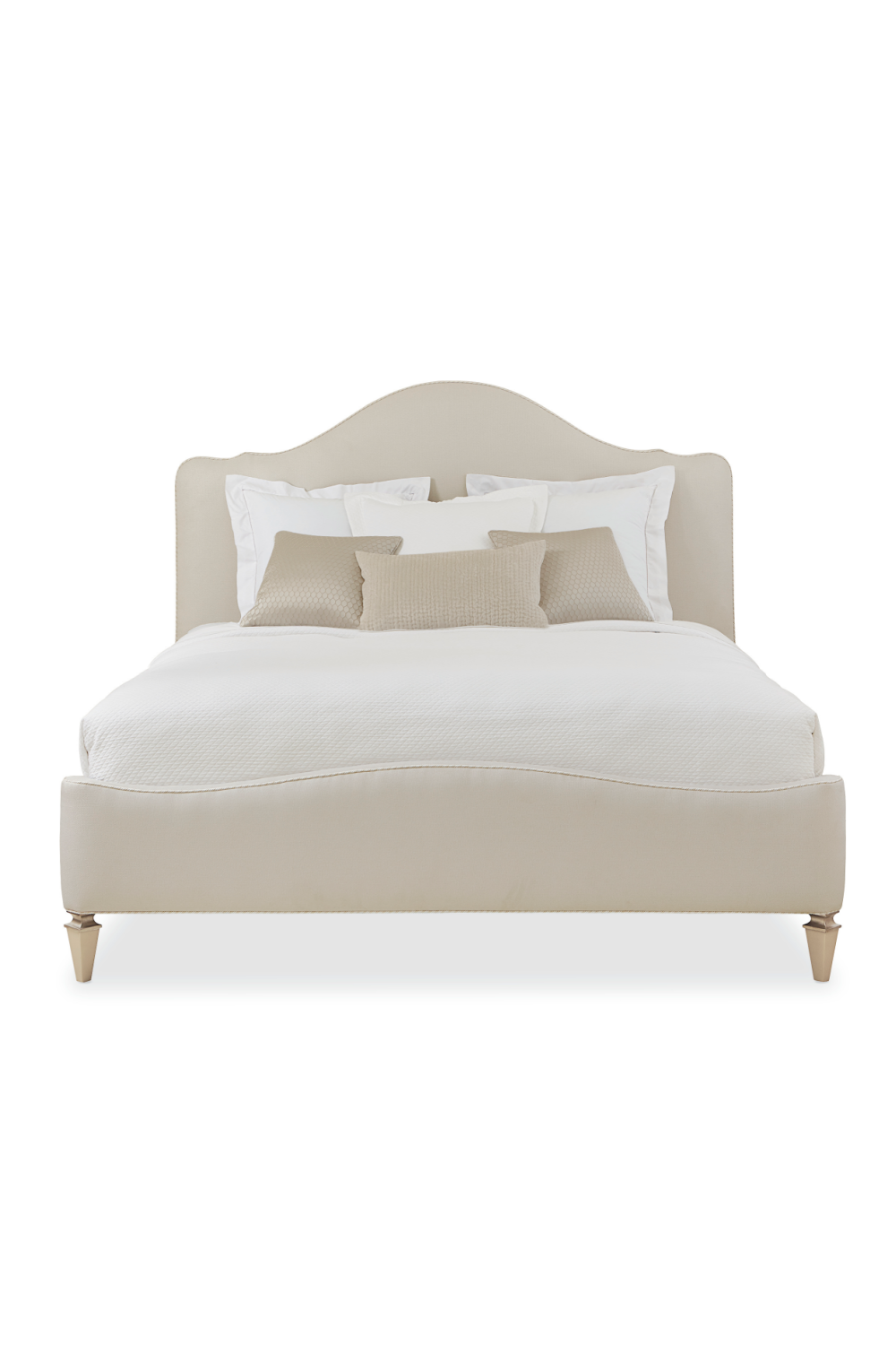Camel-Back Modern Bed | Caracole A Night In Paris | Oroa.com