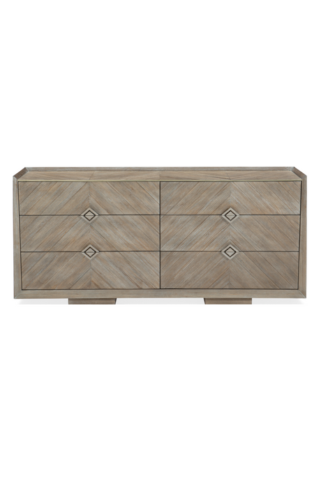 Ash Chevron Dresser | Caracole Naturally | Oroa.com