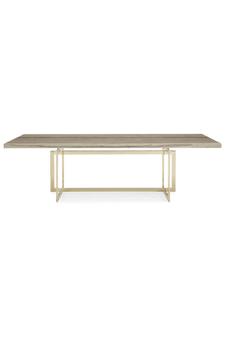 Beige Marble Dining Table | Caracole Wish You Were Here | Oroa.com